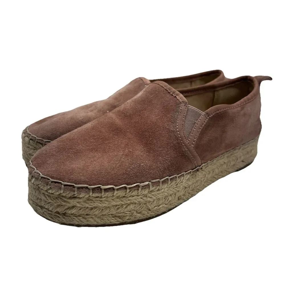Sam Edelman Platform Espadrilles Size 7W Casual‎ Spring Summer Travel Vacation